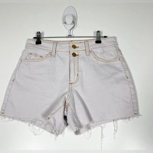 NEW UNIVERSAL THREAD VINTAGE MIDI SHORTS WHITE